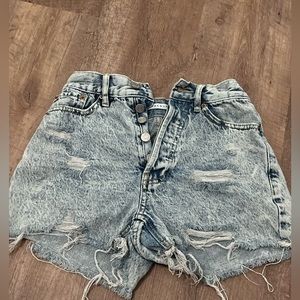 Pacsun Denim ultra high rise vintage jean shorts Women’s size 22